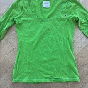 Hollister Lime Green Tee